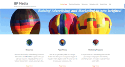 Desktop Screenshot of bpmedia.com